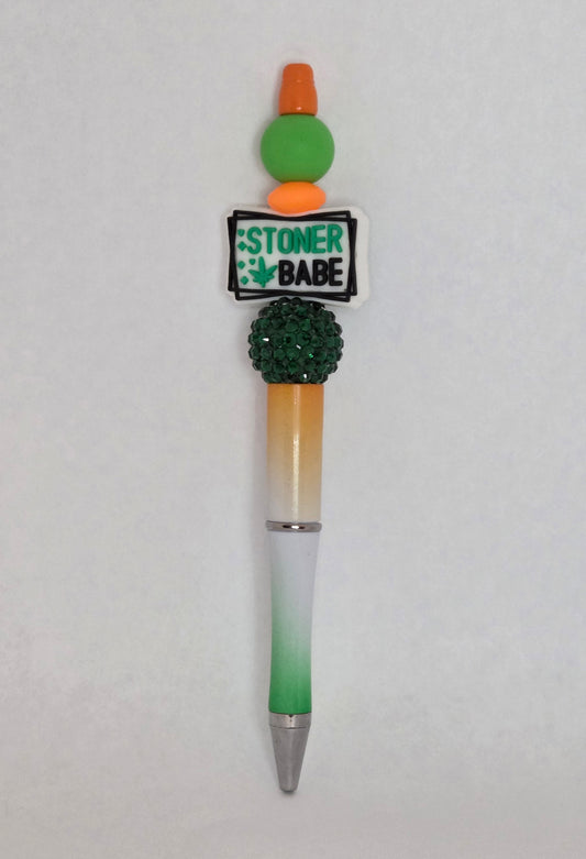 Stoner babe pen
