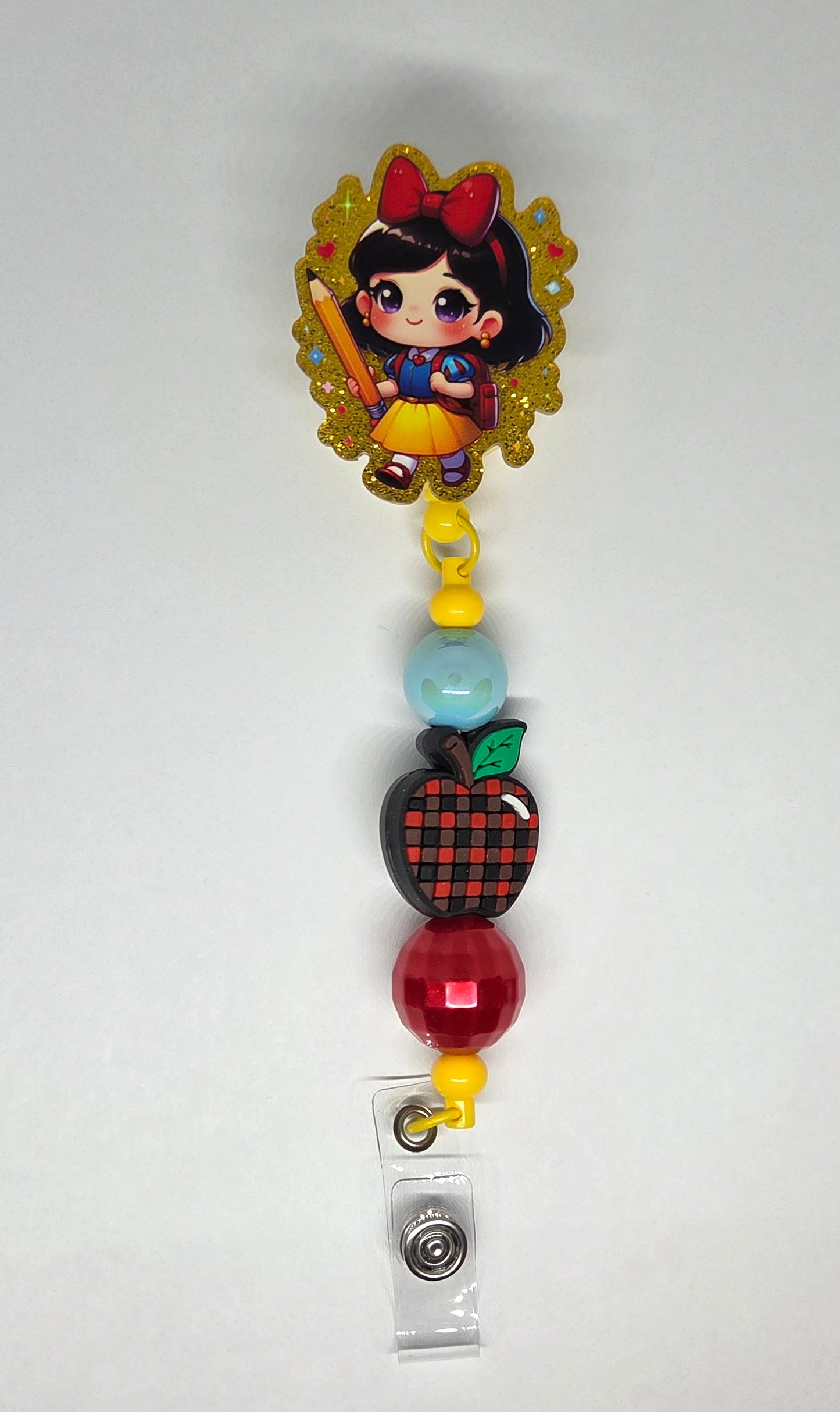 Snow White badge reel